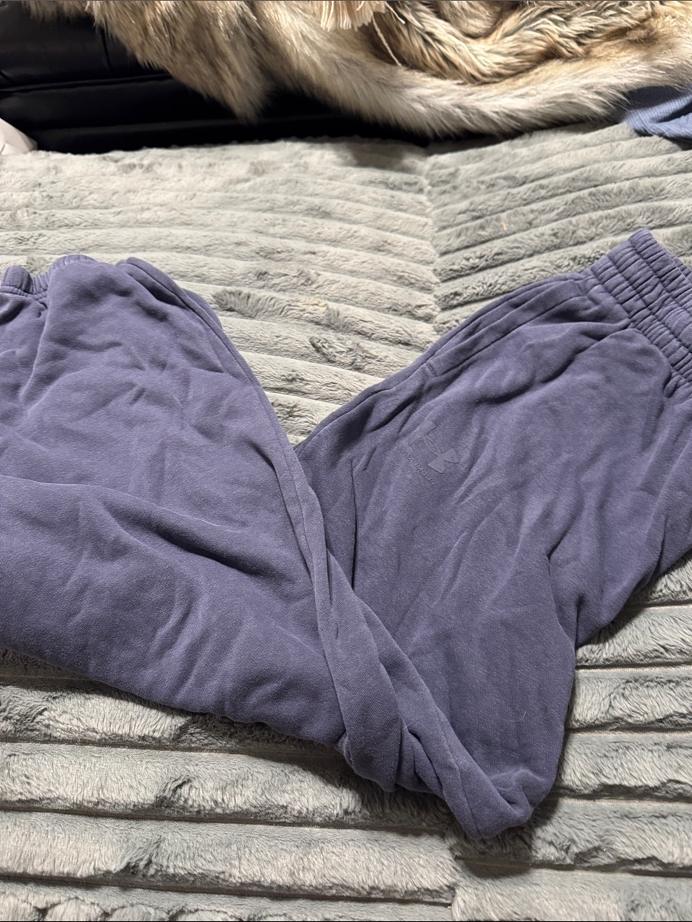 Under Armour Soft Navy Fleece Joggers